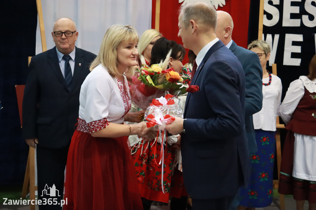 Fotorelacja Uroczysta Sesja Rady Miejskiej Włodowice
