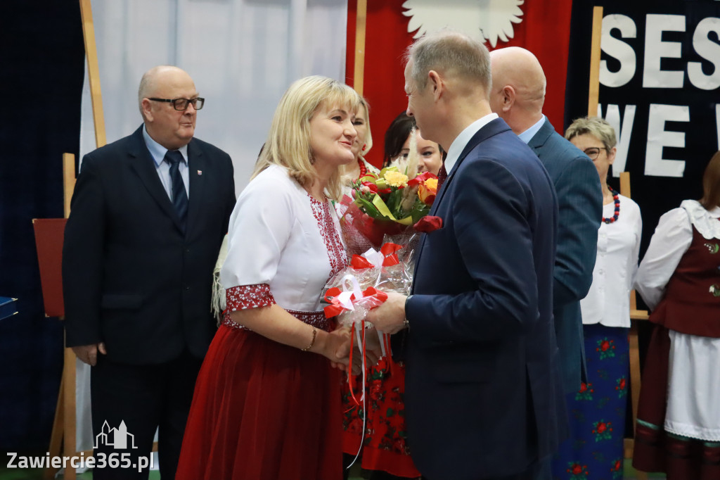 Fotorelacja Uroczysta Sesja Rady Miejskiej Włodowice