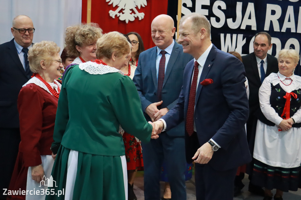 Fotorelacja Uroczysta Sesja Rady Miejskiej Włodowice