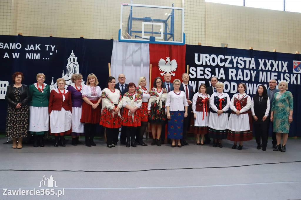 Fotorelacja Uroczysta Sesja Rady Miejskiej Włodowice