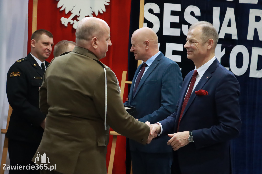 Fotorelacja Uroczysta Sesja Rady Miejskiej Włodowice