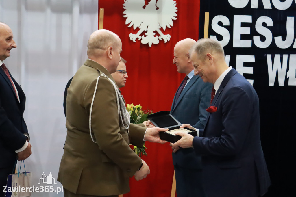 Fotorelacja Uroczysta Sesja Rady Miejskiej Włodowice