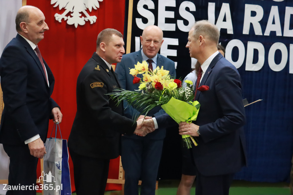 Fotorelacja Uroczysta Sesja Rady Miejskiej Włodowice