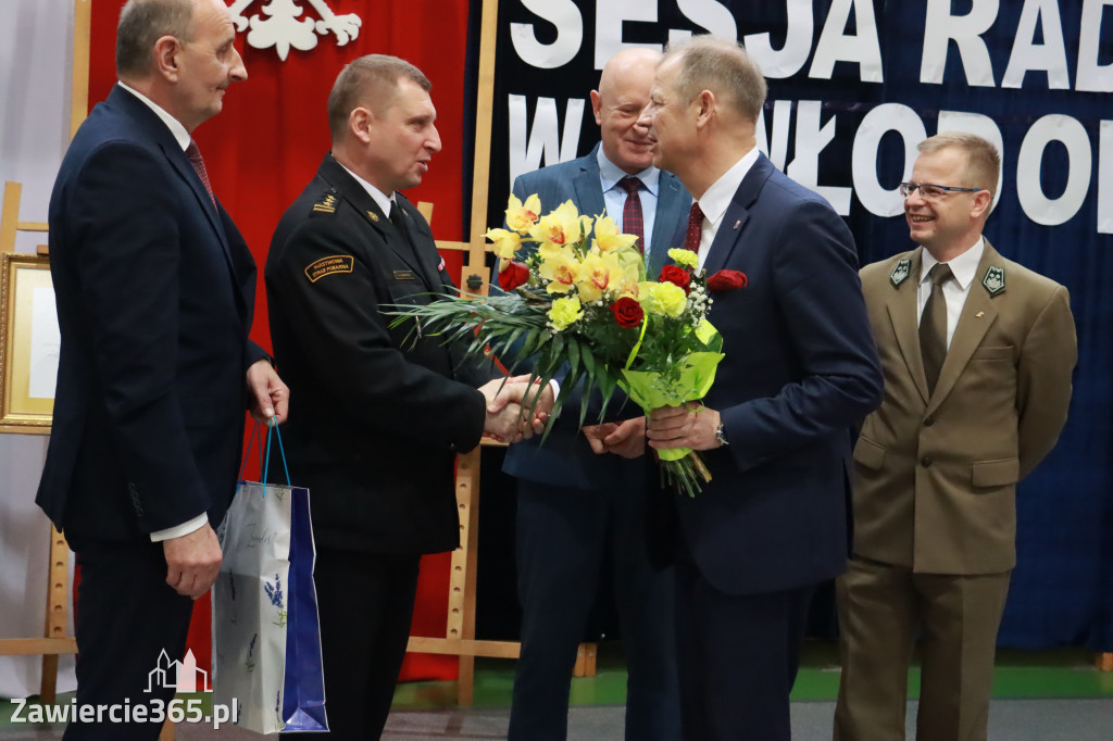 Fotorelacja Uroczysta Sesja Rady Miejskiej Włodowice