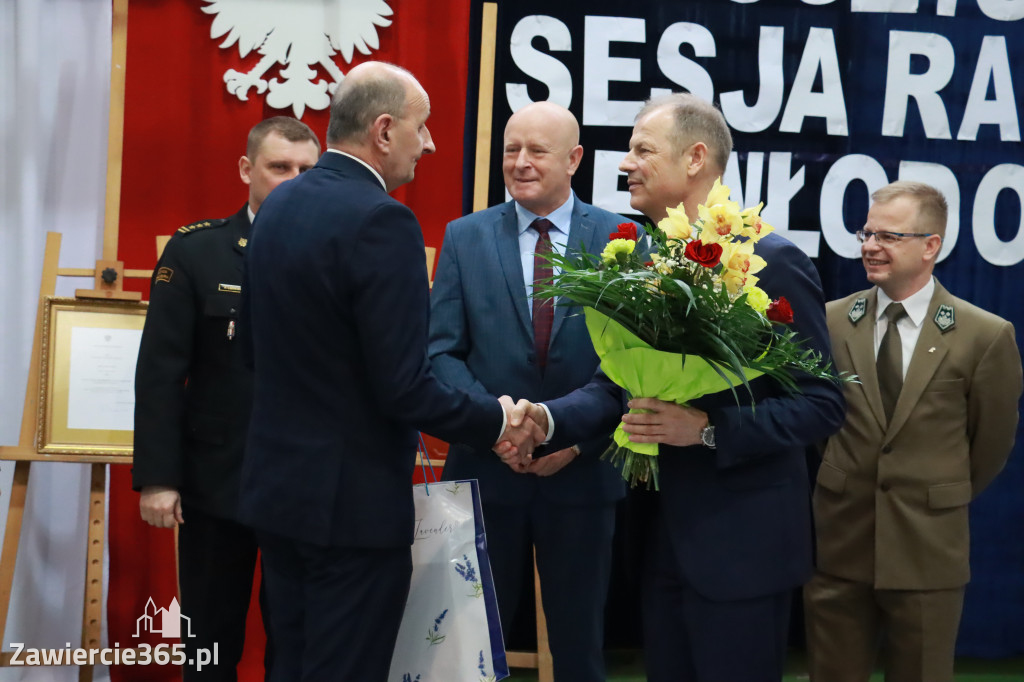 Fotorelacja Uroczysta Sesja Rady Miejskiej Włodowice