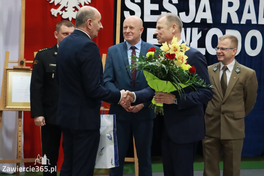 Fotorelacja Uroczysta Sesja Rady Miejskiej Włodowice