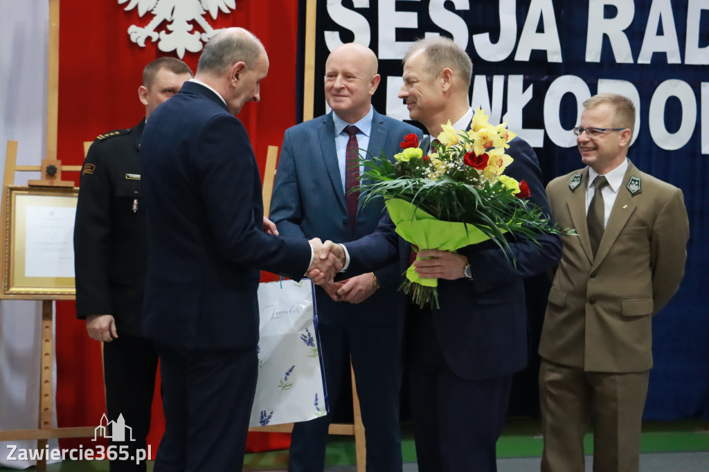 Fotorelacja Uroczysta Sesja Rady Miejskiej Włodowice