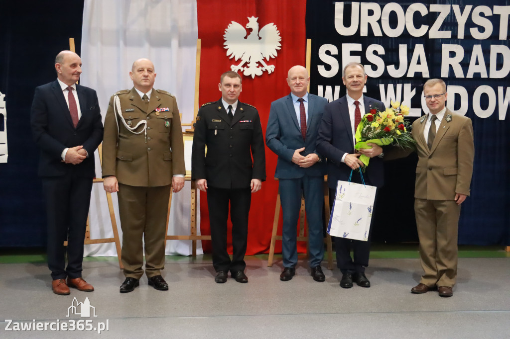 Fotorelacja Uroczysta Sesja Rady Miejskiej Włodowice