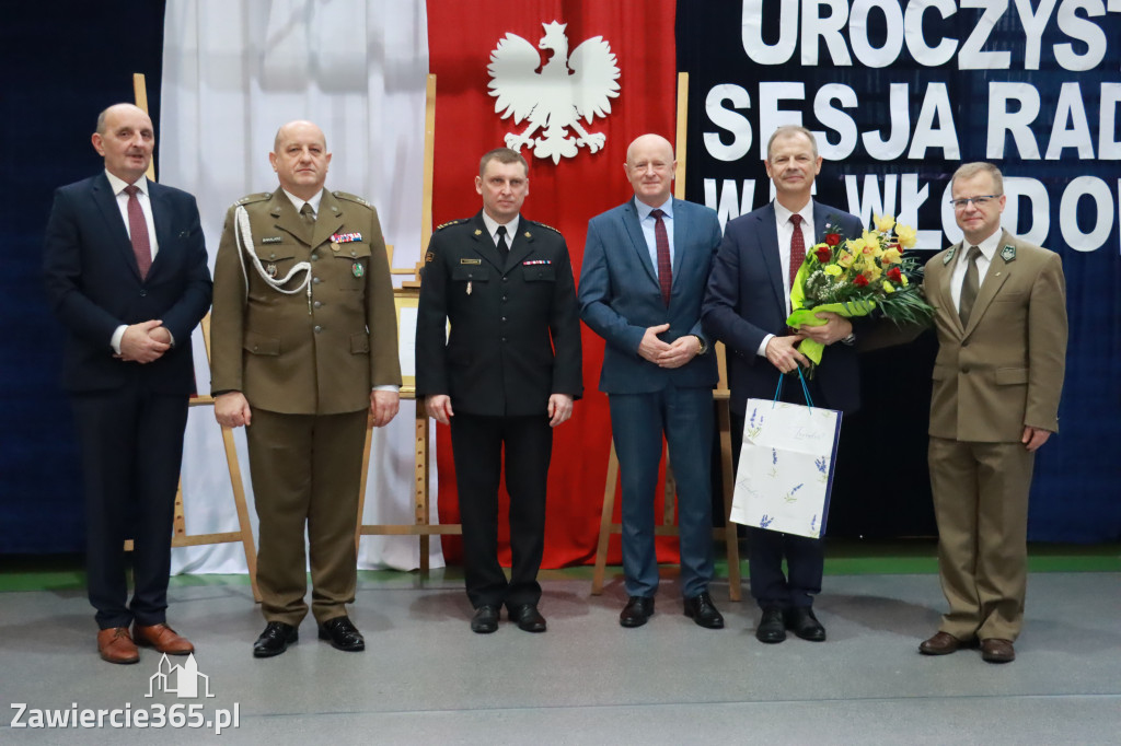 Fotorelacja Uroczysta Sesja Rady Miejskiej Włodowice