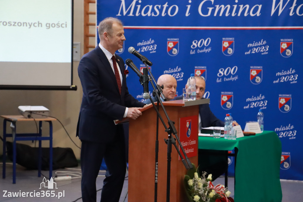 Fotorelacja Uroczysta Sesja Rady Miejskiej Włodowice