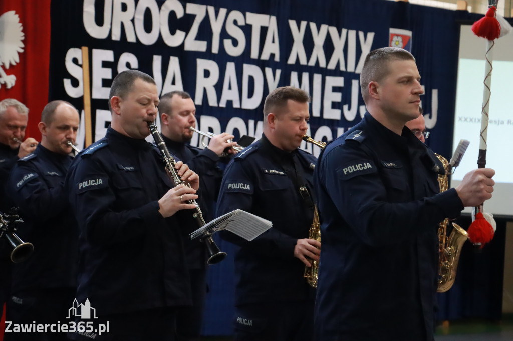 Fotorelacja Uroczysta Sesja Rady Miejskiej Włodowice