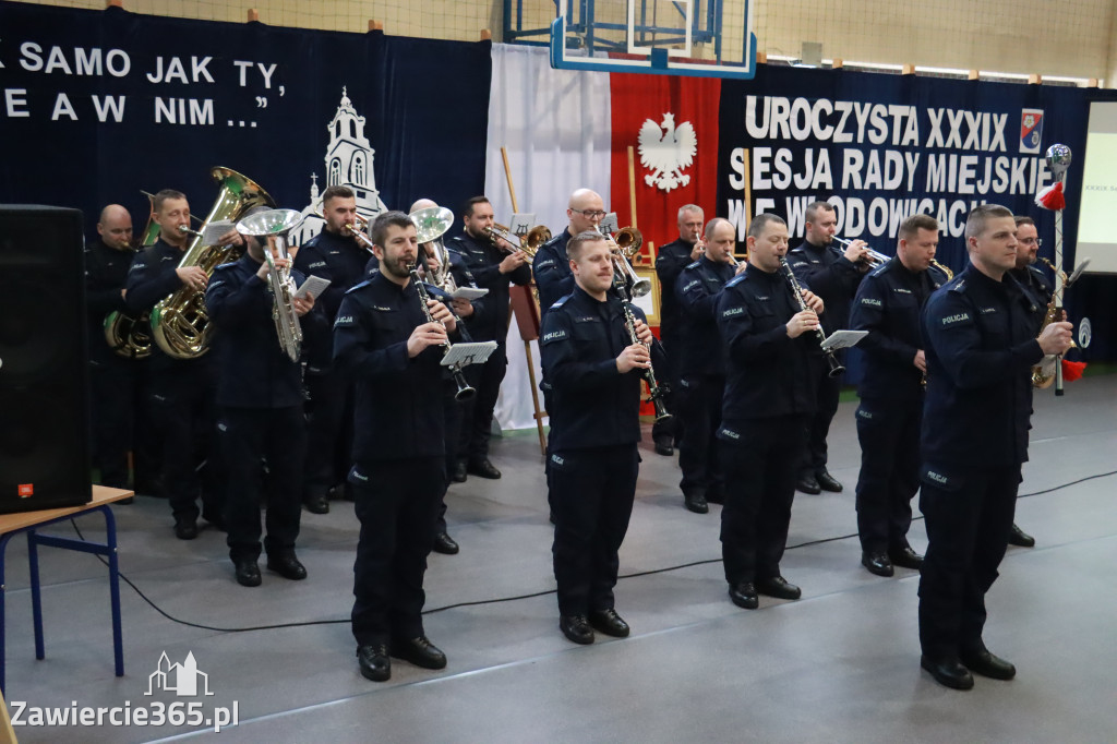 Fotorelacja Uroczysta Sesja Rady Miejskiej Włodowice