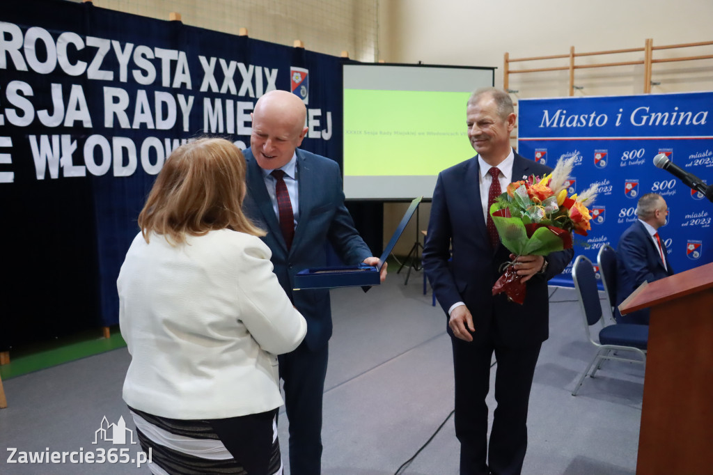 Fotorelacja Uroczysta Sesja Rady Miejskiej Włodowice