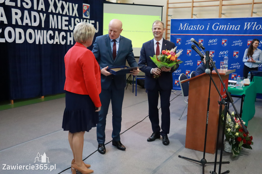 Fotorelacja Uroczysta Sesja Rady Miejskiej Włodowice