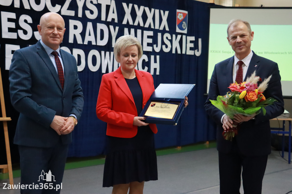 Fotorelacja Uroczysta Sesja Rady Miejskiej Włodowice