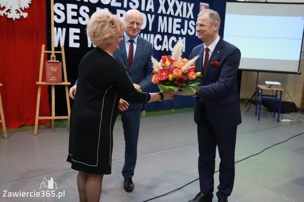 Fotorelacja Uroczysta Sesja Rady Miejskiej Włodowice