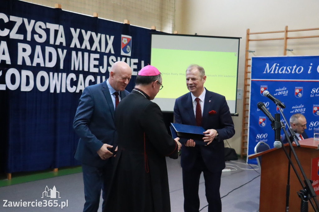 Fotorelacja Uroczysta Sesja Rady Miejskiej Włodowice