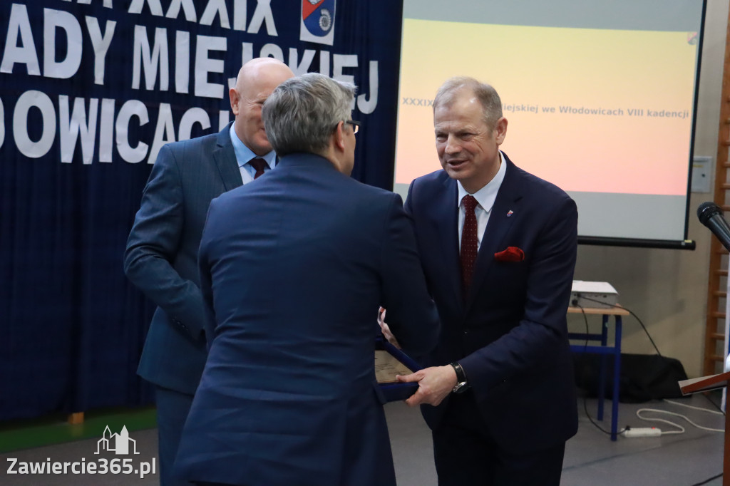 Fotorelacja Uroczysta Sesja Rady Miejskiej Włodowice