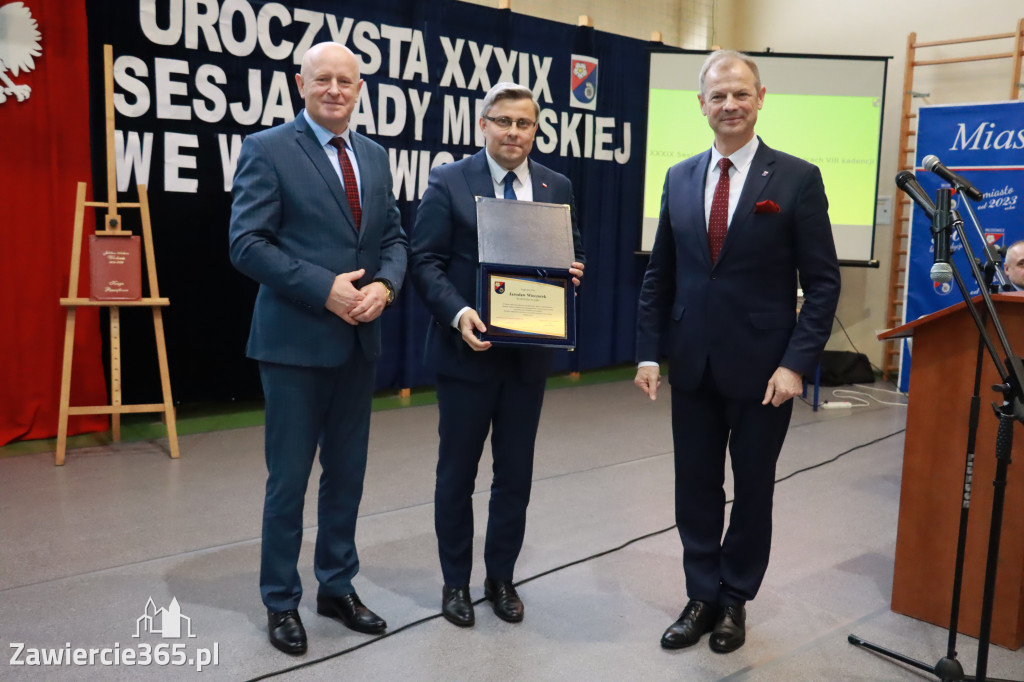 Fotorelacja Uroczysta Sesja Rady Miejskiej Włodowice