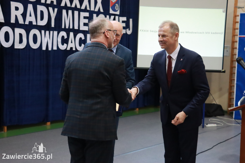 Fotorelacja Uroczysta Sesja Rady Miejskiej Włodowice