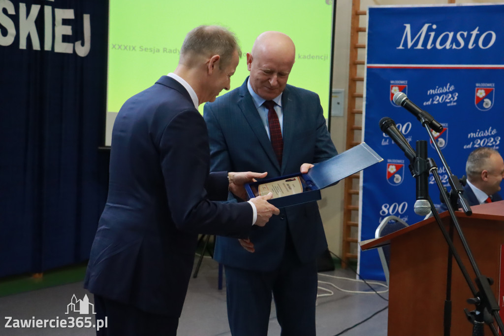Fotorelacja Uroczysta Sesja Rady Miejskiej Włodowice