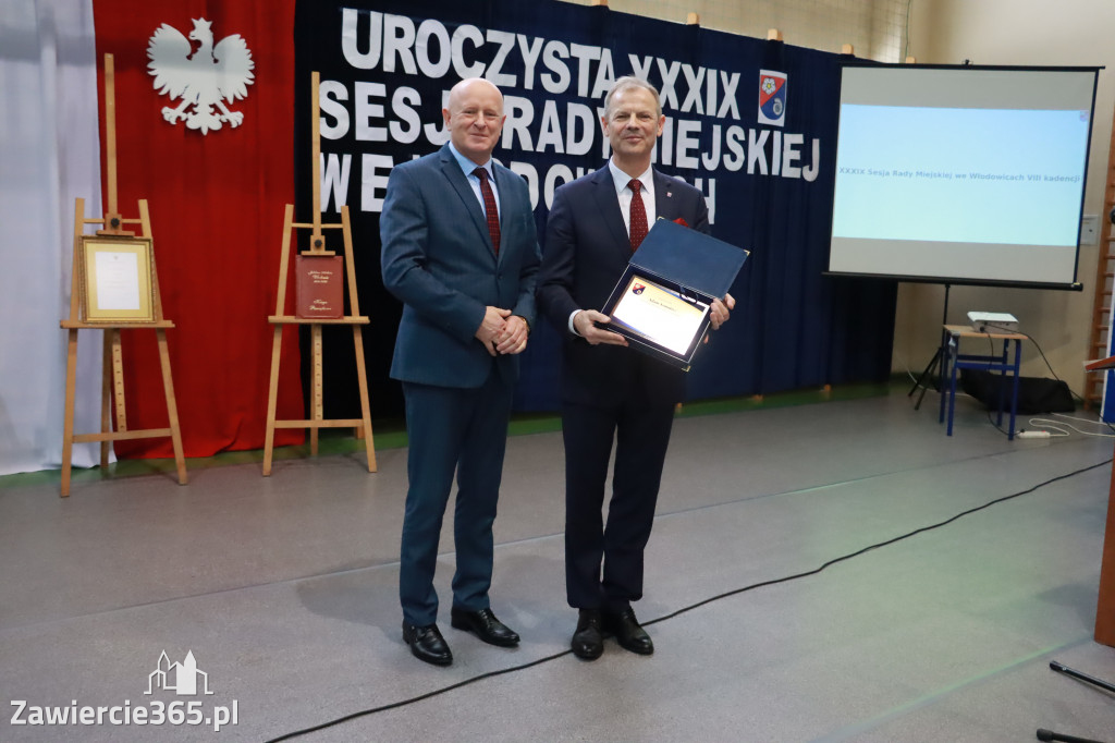 Fotorelacja Uroczysta Sesja Rady Miejskiej Włodowice
