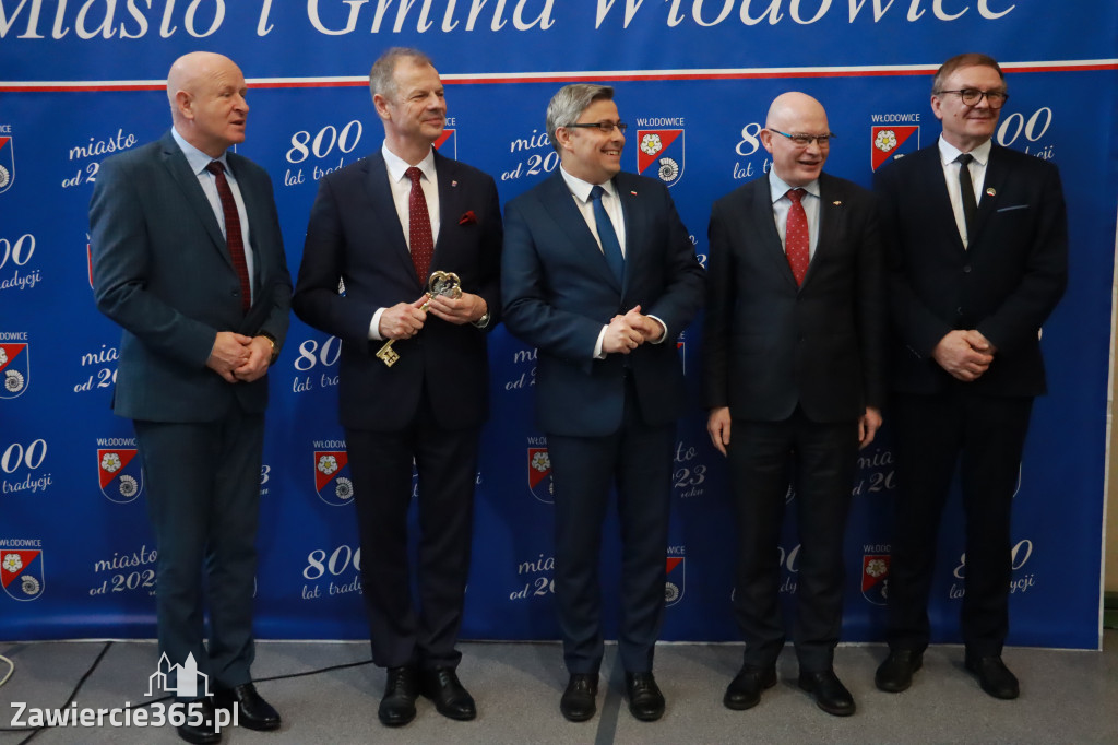 Fotorelacja Uroczysta Sesja Rady Miejskiej Włodowice