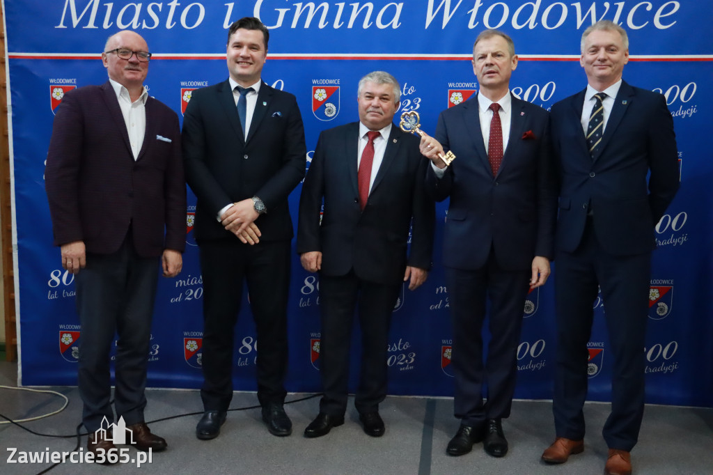 Fotorelacja Uroczysta Sesja Rady Miejskiej Włodowice