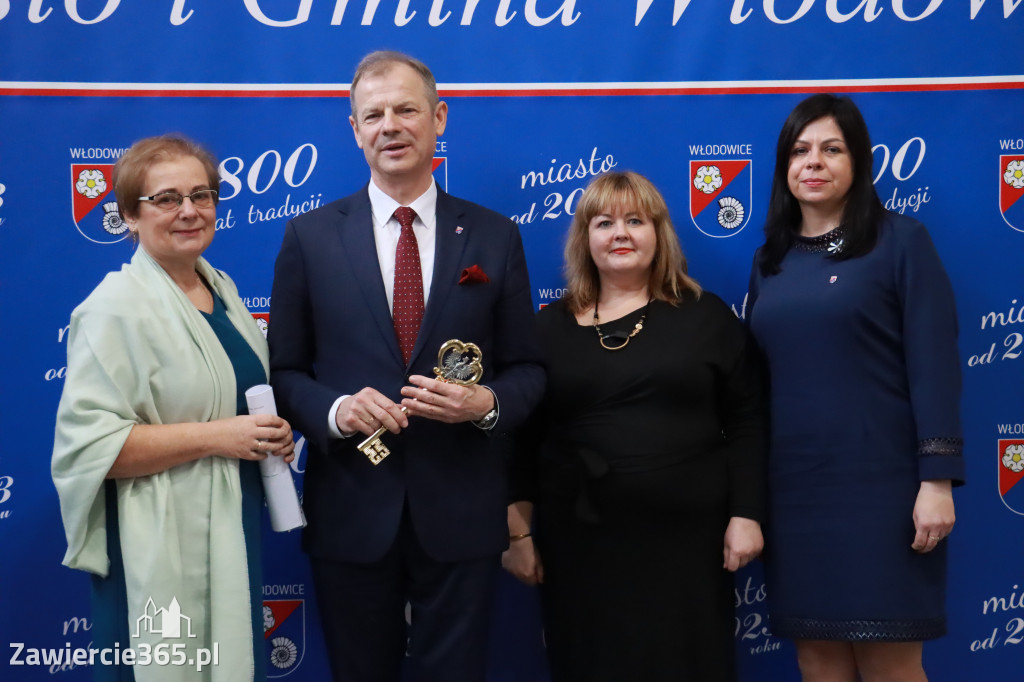 Fotorelacja Uroczysta Sesja Rady Miejskiej Włodowice