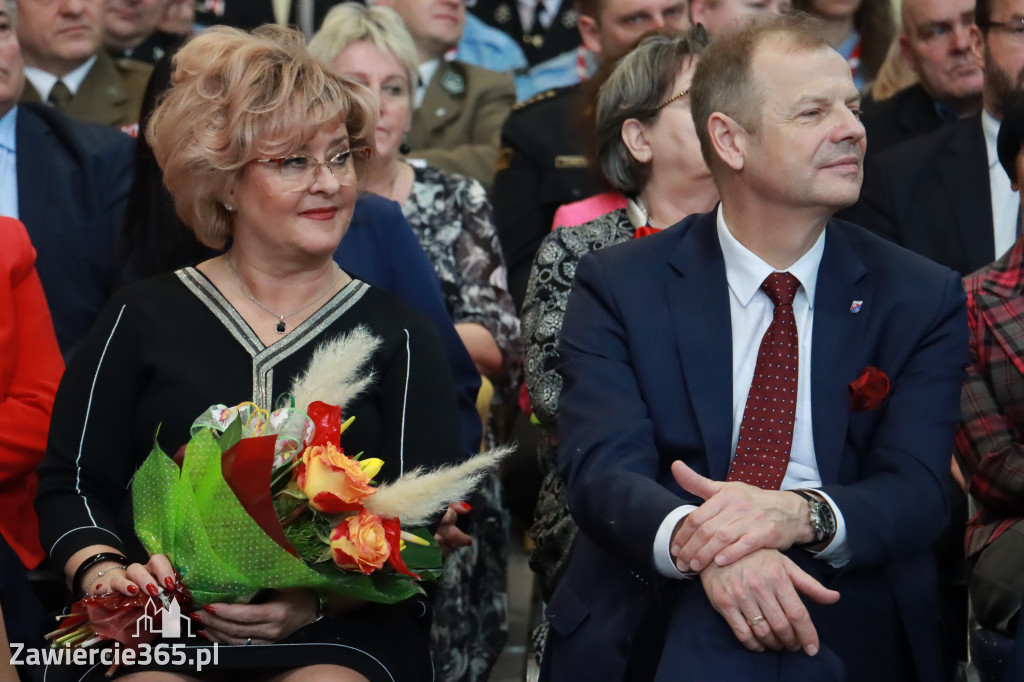Część artystyczna Sesji Rady Miejskiej we Włodowicach