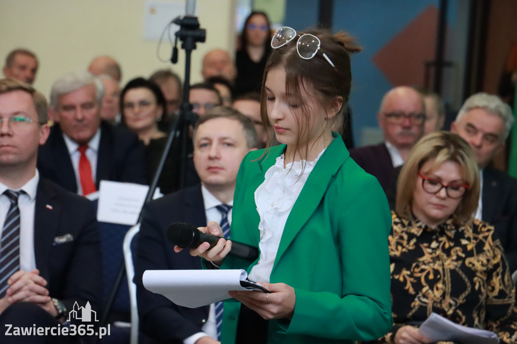 Część artystyczna Sesji Rady Miejskiej we Włodowicach
