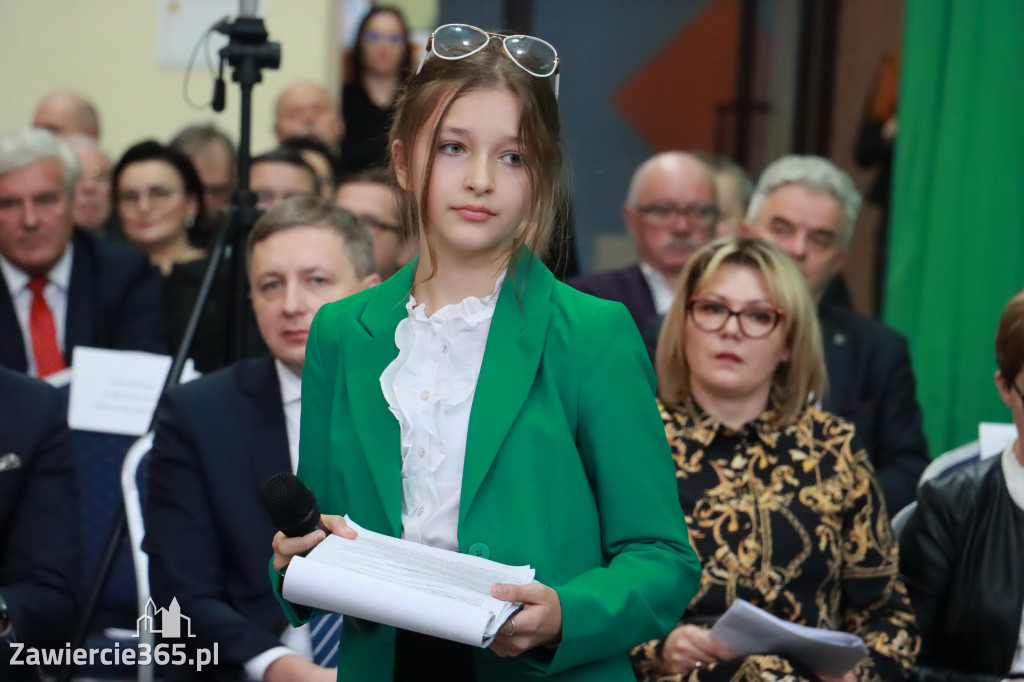 Część artystyczna Sesji Rady Miejskiej we Włodowicach