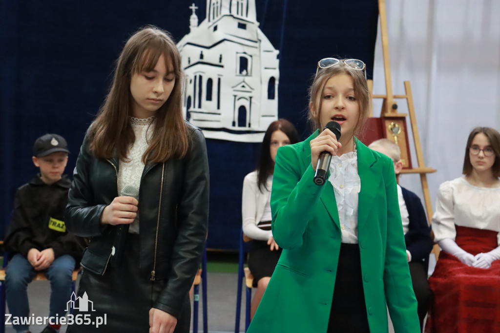 Część artystyczna Sesji Rady Miejskiej we Włodowicach