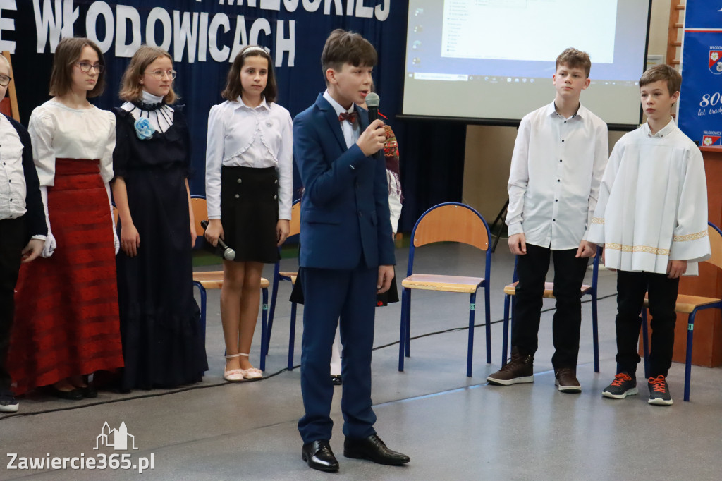 Część artystyczna Sesji Rady Miejskiej we Włodowicach