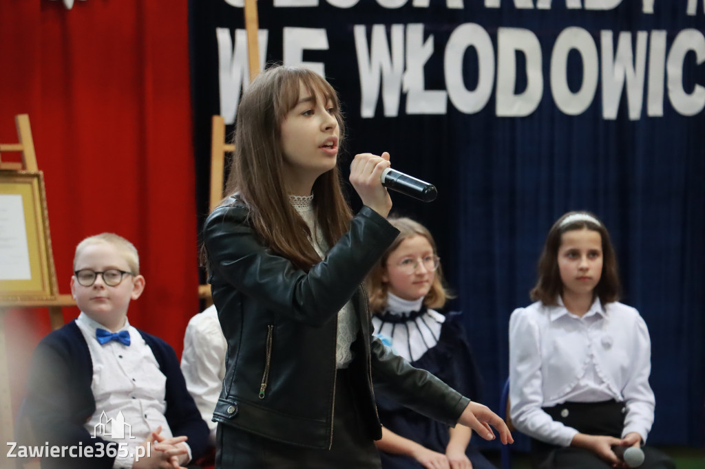 Część artystyczna Sesji Rady Miejskiej we Włodowicach