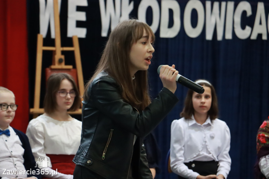 Część artystyczna Sesji Rady Miejskiej we Włodowicach