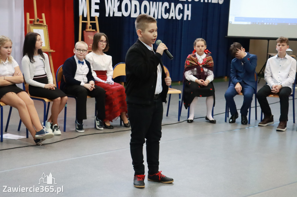 Część artystyczna Sesji Rady Miejskiej we Włodowicach