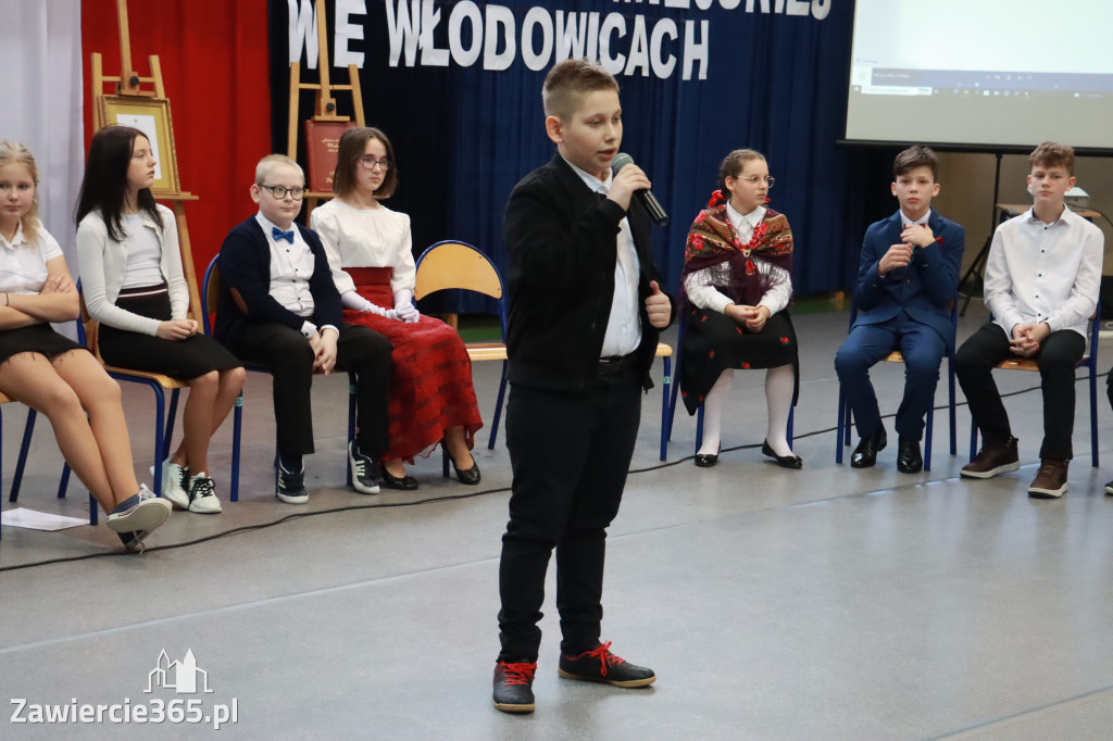 Część artystyczna Sesji Rady Miejskiej we Włodowicach