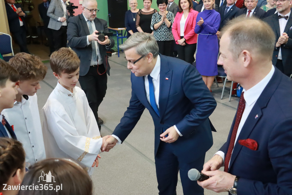 Część artystyczna Sesji Rady Miejskiej we Włodowicach