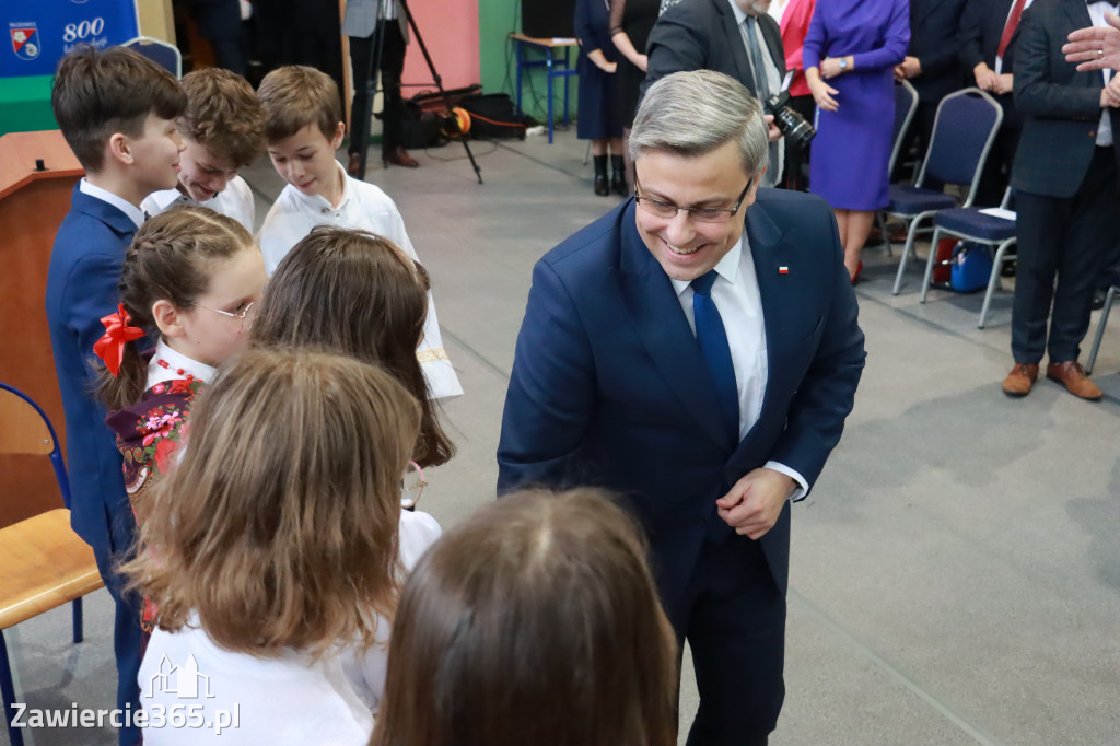 Część artystyczna Sesji Rady Miejskiej we Włodowicach