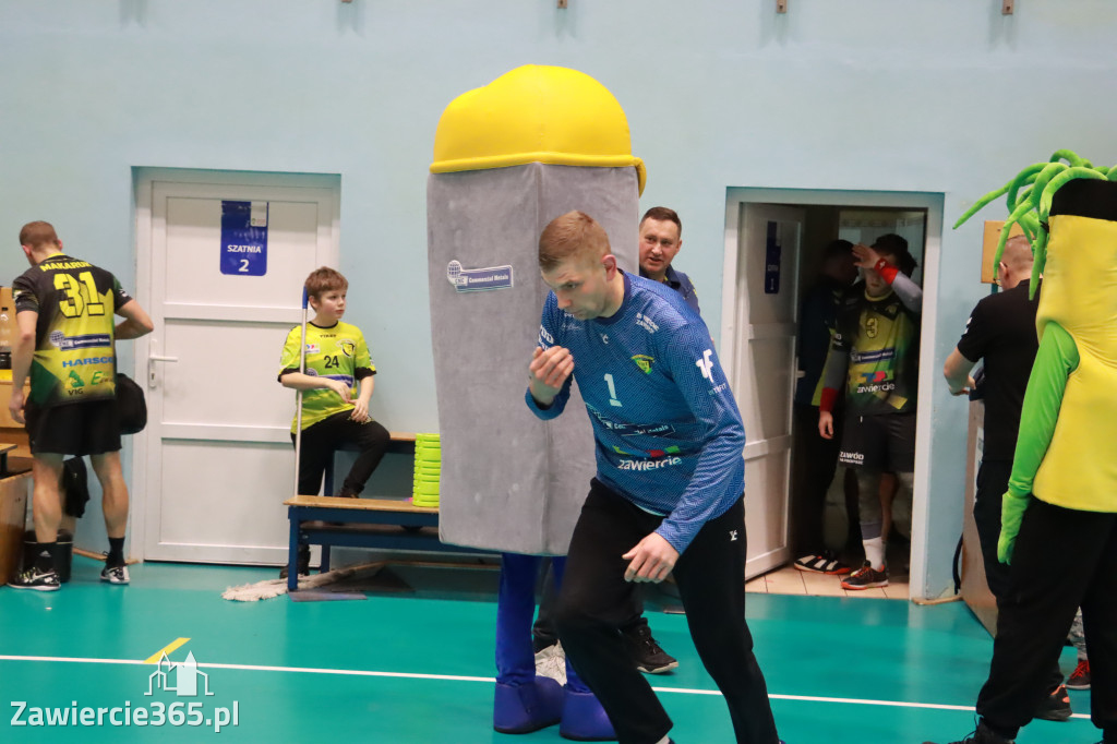 KS Viret CMC Zawiercie - SMS ZPRP I Kielce  26-34
