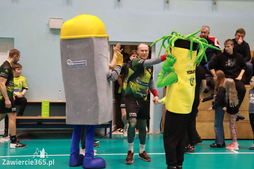 KS Viret CMC Zawiercie - SMS ZPRP I Kielce  26-34