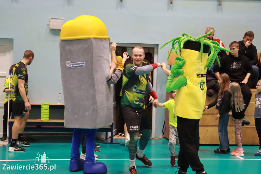 KS Viret CMC Zawiercie - SMS ZPRP I Kielce  26-34