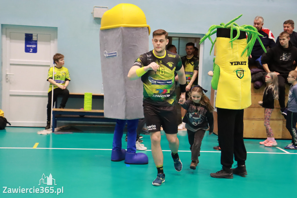 KS Viret CMC Zawiercie - SMS ZPRP I Kielce  26-34