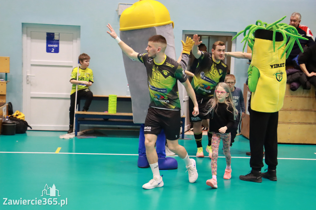 KS Viret CMC Zawiercie - SMS ZPRP I Kielce  26-34