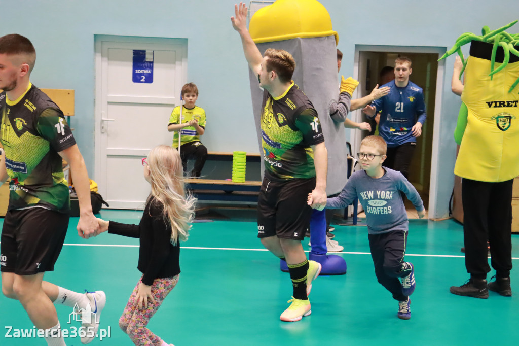 KS Viret CMC Zawiercie - SMS ZPRP I Kielce  26-34