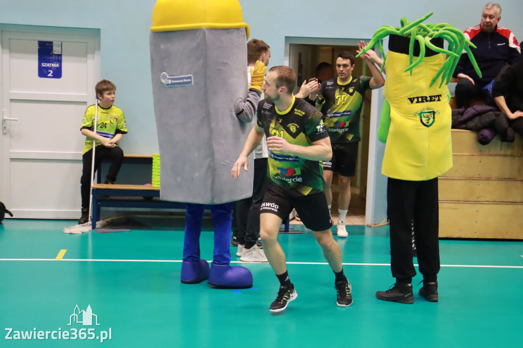 KS Viret CMC Zawiercie - SMS ZPRP I Kielce  26-34