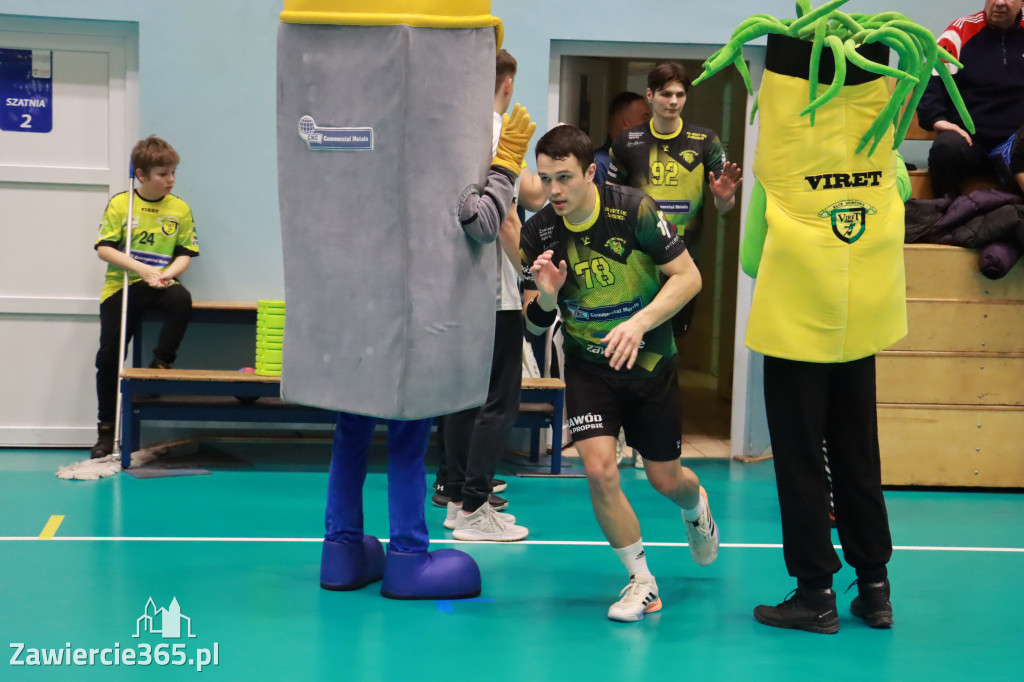 KS Viret CMC Zawiercie - SMS ZPRP I Kielce  26-34