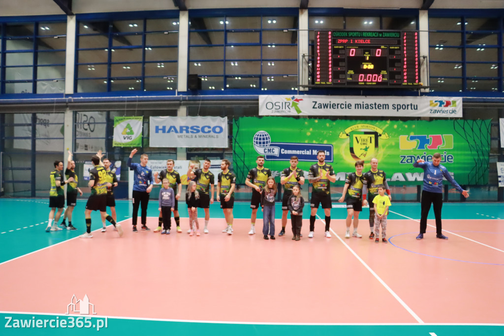KS Viret CMC Zawiercie - SMS ZPRP I Kielce  26-34