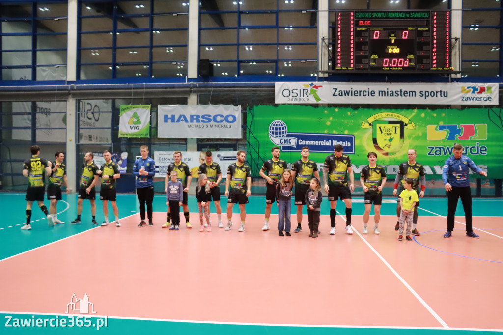 KS Viret CMC Zawiercie - SMS ZPRP I Kielce  26-34